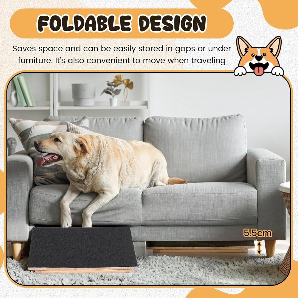 Novabright 3 Pack Adjustable Dog Ramp - Picture 5 of 6